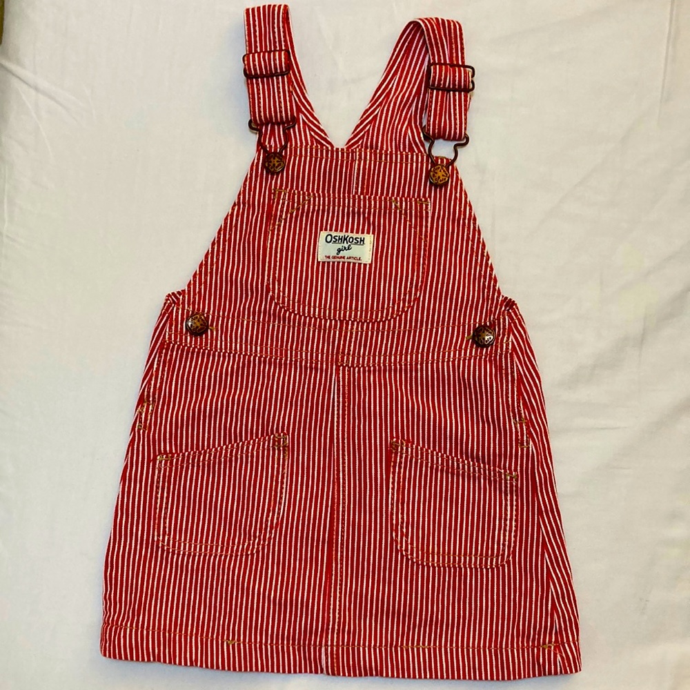 Toddler Girl Overall Skirt